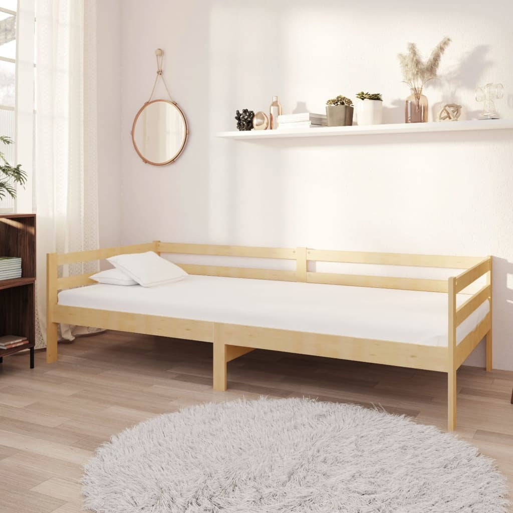 Day Bed Solid Pinewood 90x200 cm