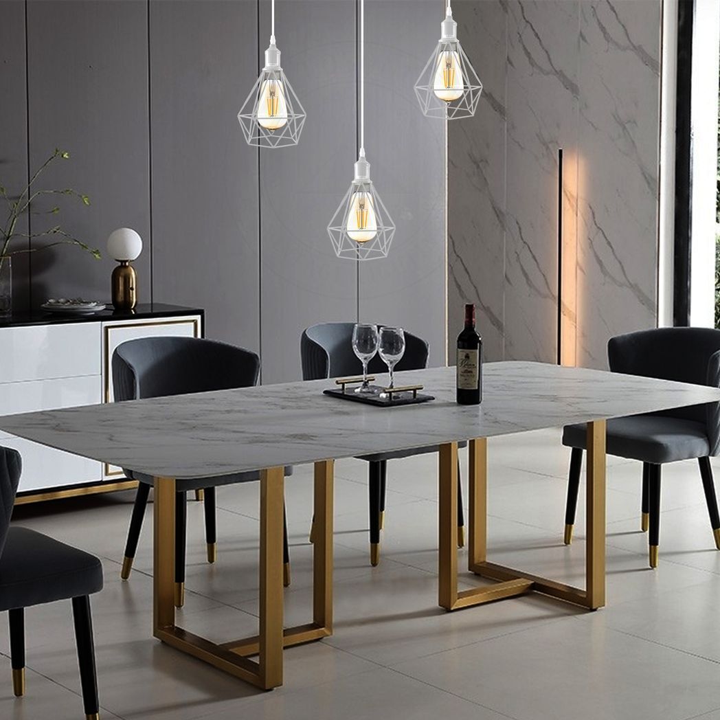 Pendant Industrial Ceiling Light Fitting, Metal Open Style Vintage Lamp Shade