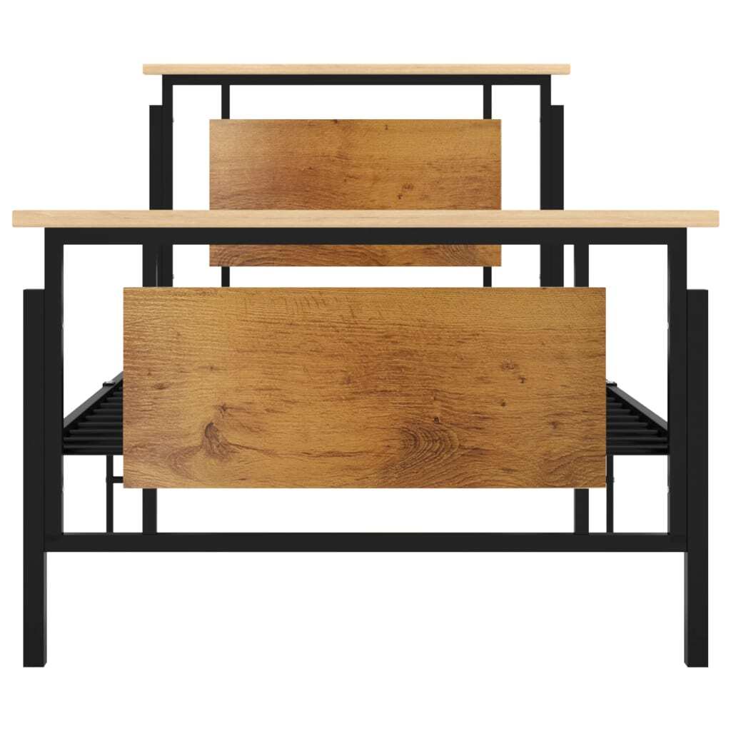 Bed Frame Metal 100x200 cm