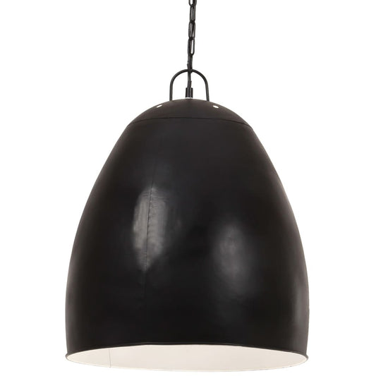 Industrial Hanging Lamp 25 W Black Round 42 cm E27