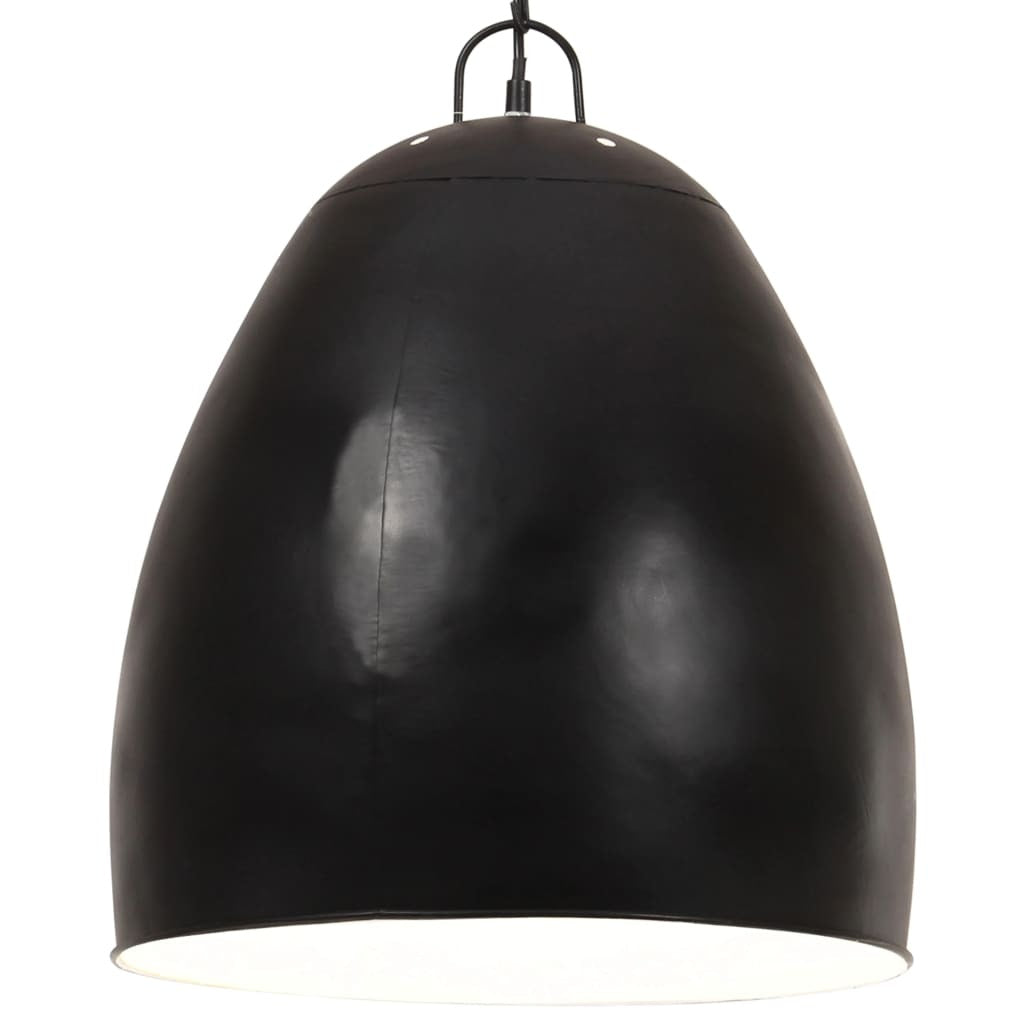 Industrial Hanging Lamp 25 W Black Round 42 cm E27