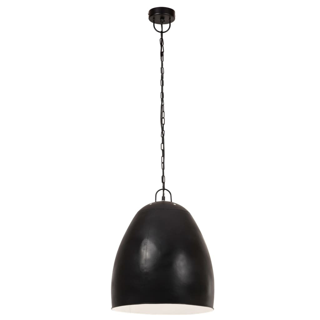 Industrial Hanging Lamp 25 W Black Round 42 cm E27