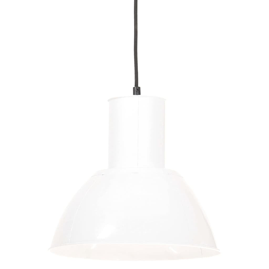 Hanging Lamp 25 W White Round 28.5 cm E27