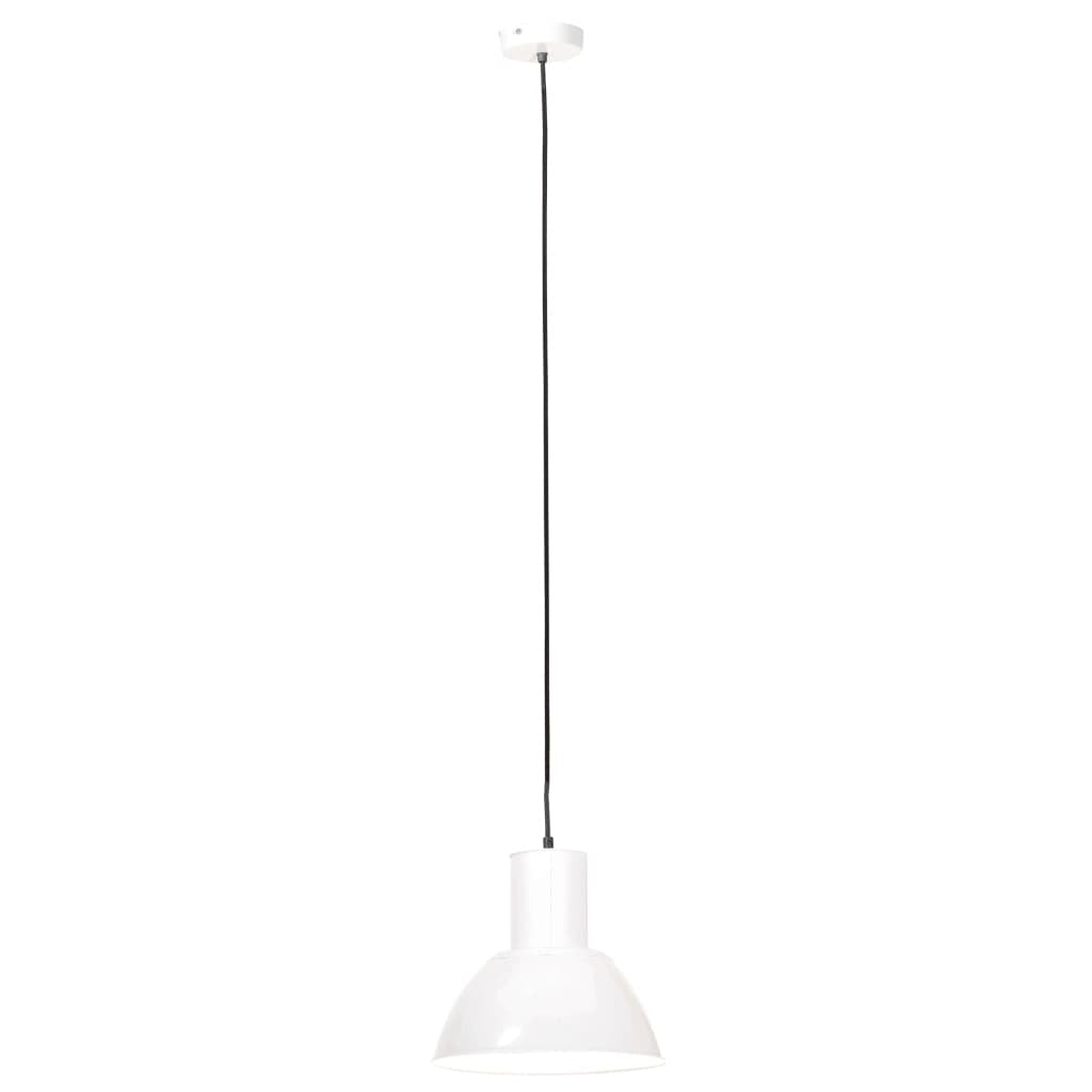 Hanging Lamp 25 W White Round 28.5 cm E27