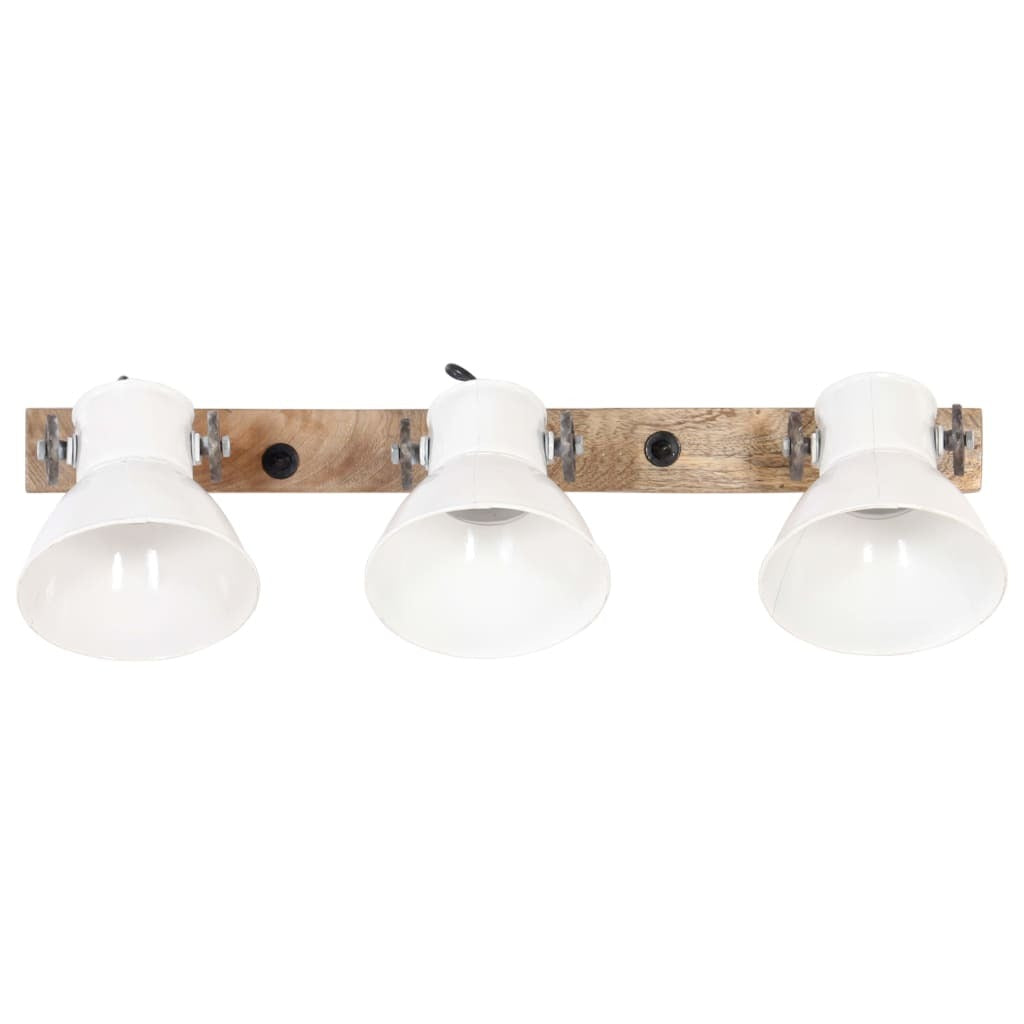 Industrial Wall Lamp White 65x25 cm E27