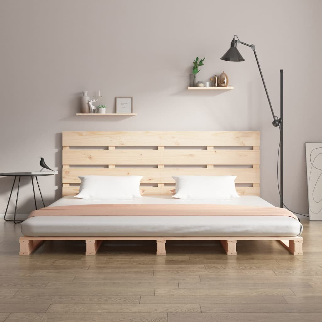 Bed Frame 120x190 cm Solid Wood Pine 4FT Small Double