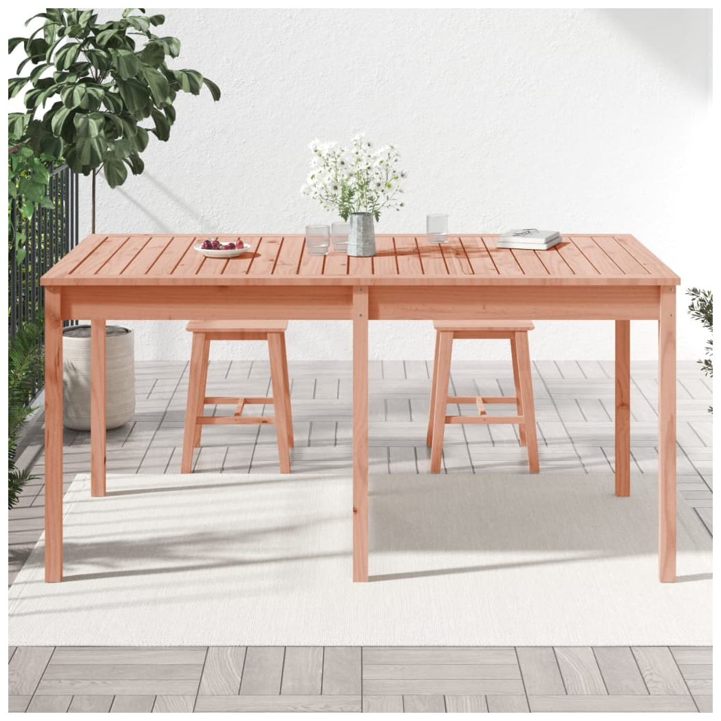 Garden Table 159.5x82.5x76 cm Solid Wood Douglas
