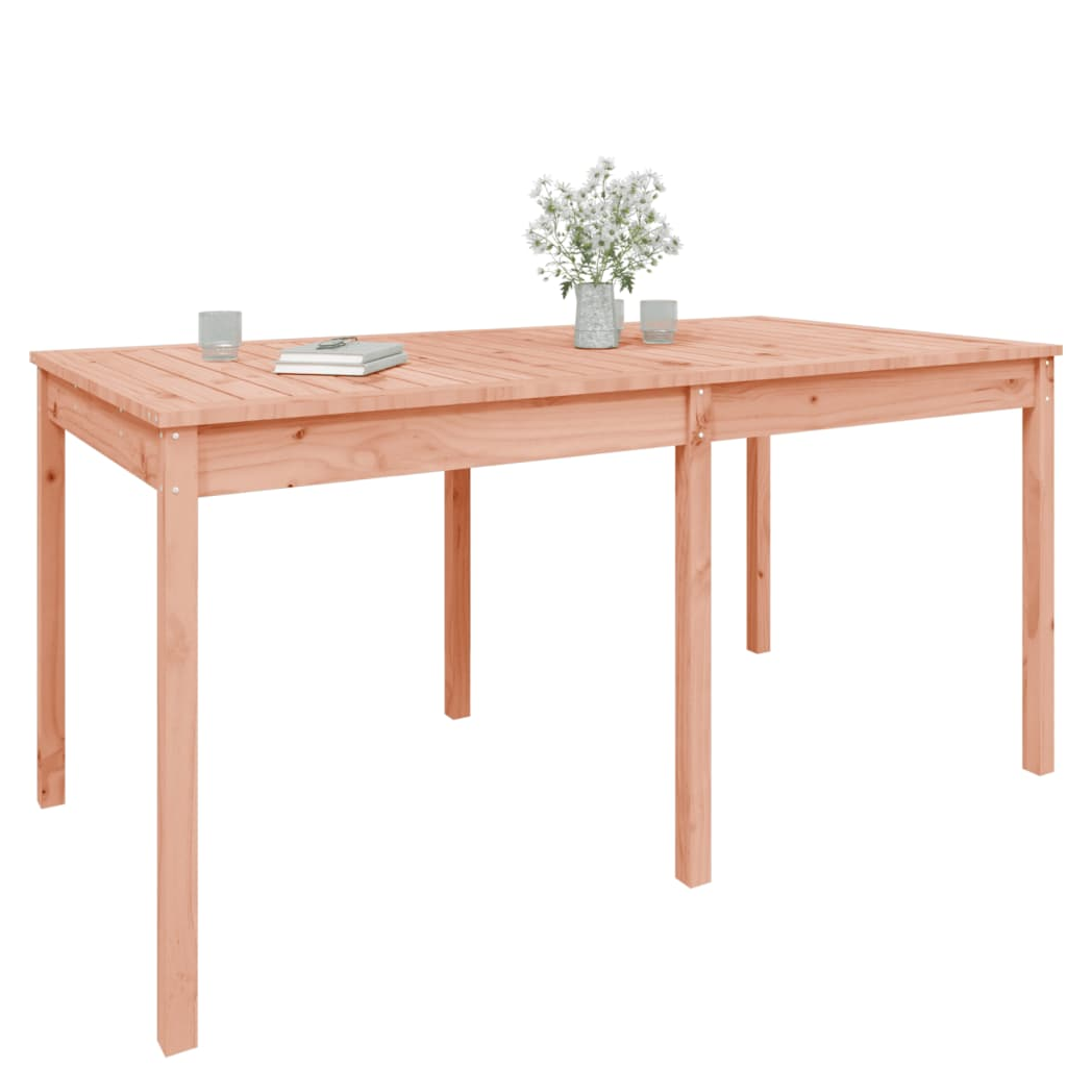 Garden Table 159.5x82.5x76 cm Solid Wood Douglas