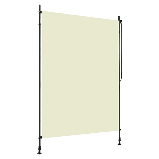 Outdoor Roller Blind 150x270 cm Cream