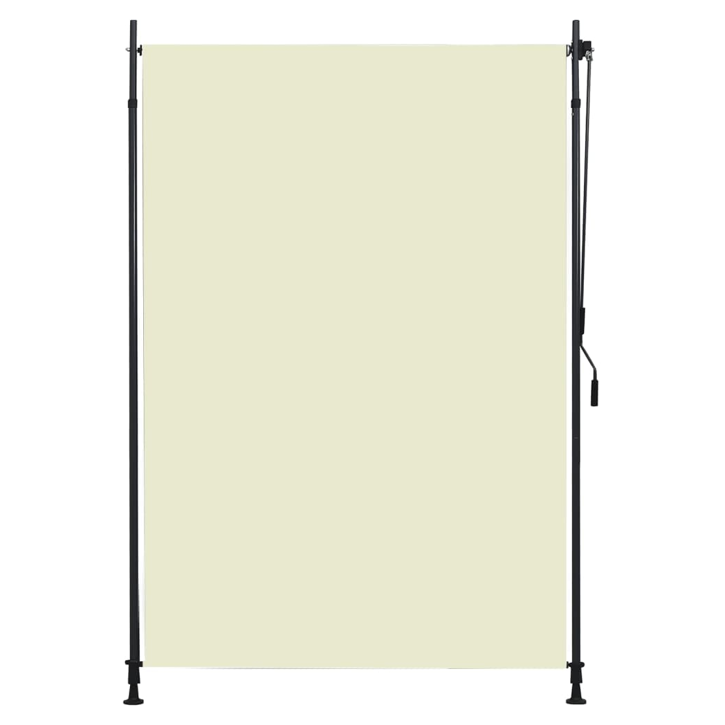 Outdoor Roller Blind 150x270 cm Cream