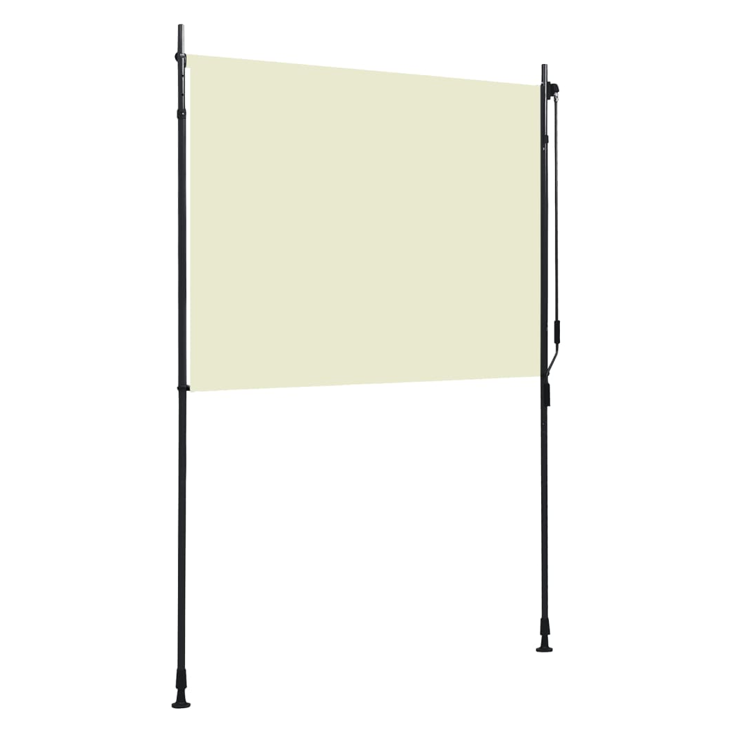 Outdoor Roller Blind 150x270 cm Cream