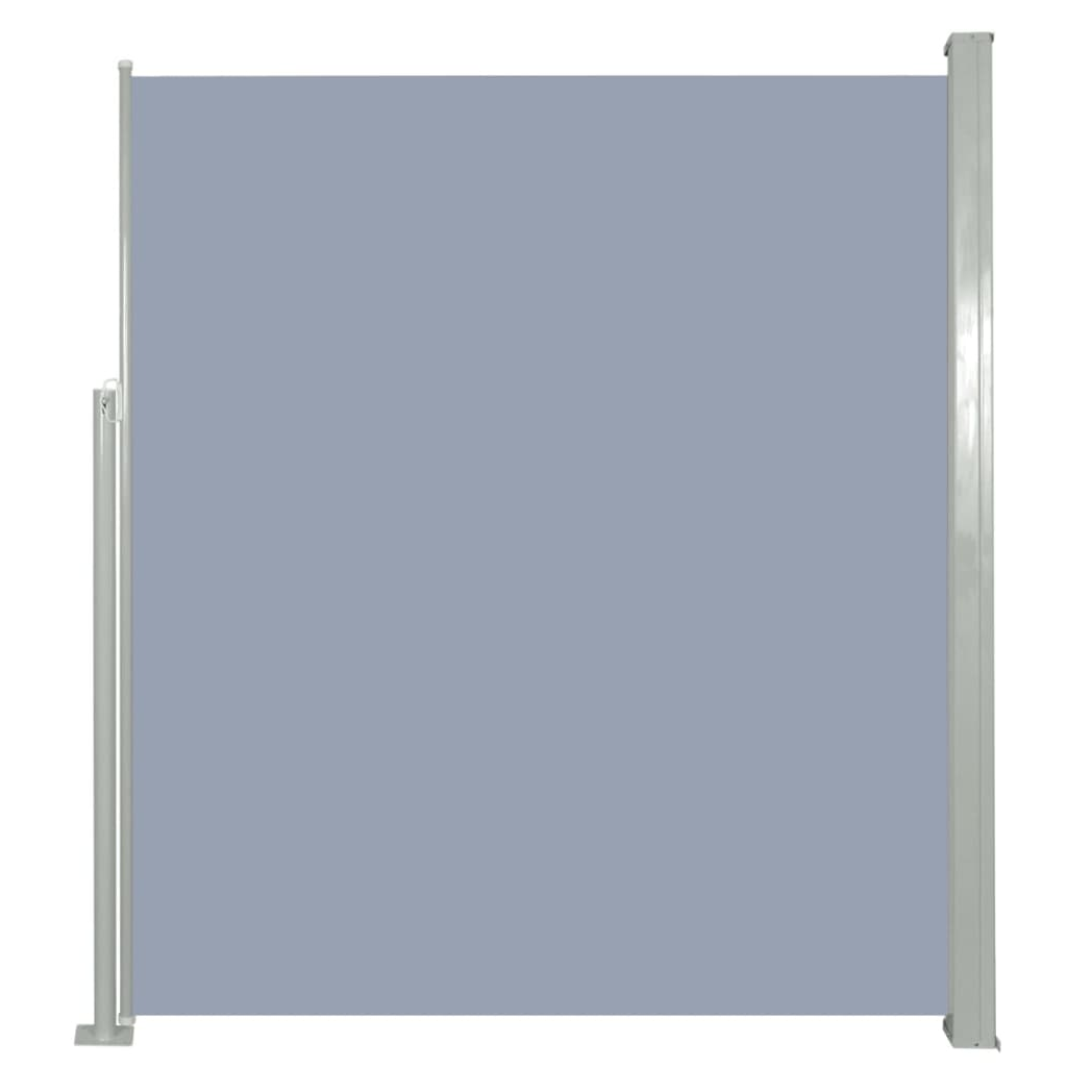 Patio Retractable Side Awning 160 x 300 cm Grey