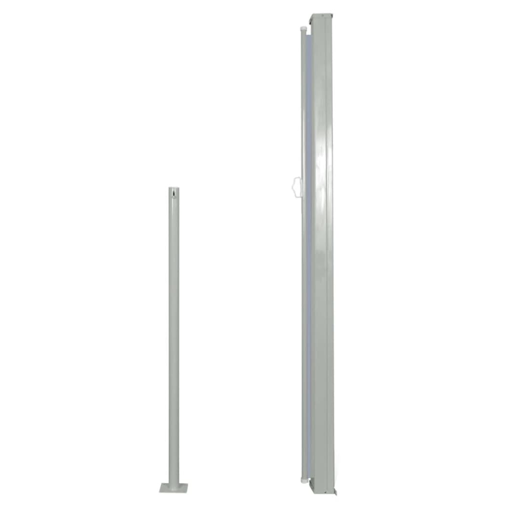 Patio Retractable Side Awning 160 x 300 cm Grey