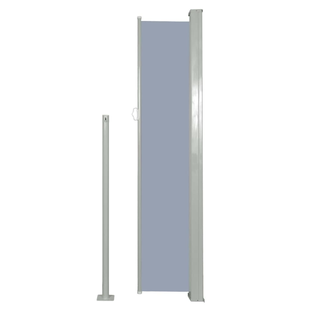 Patio Retractable Side Awning 160 x 300 cm Grey