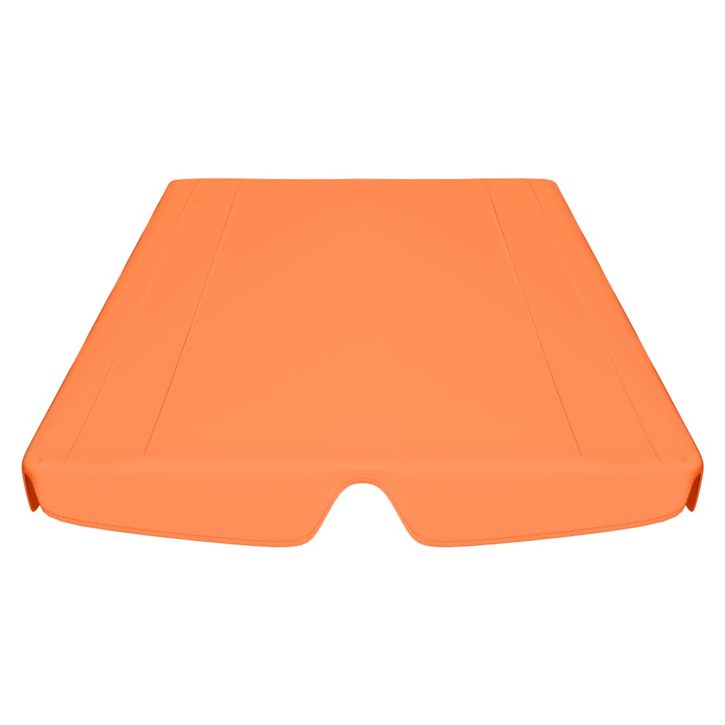 Replacement Canopy for Garden Swing Orange 188/168x145/110 cm