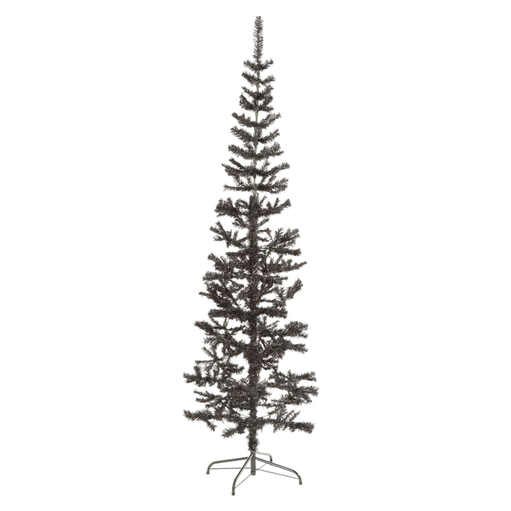 Slim Christmas Tree Black 210 cm