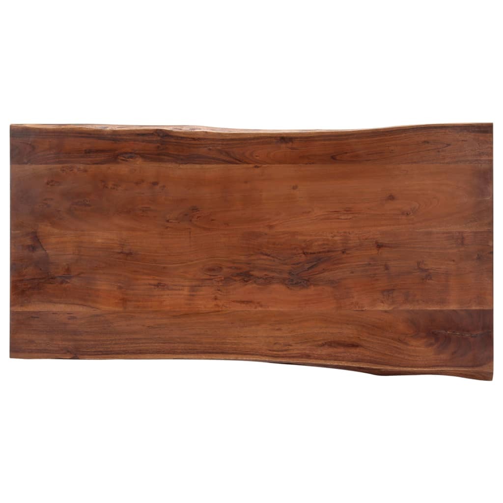 Coffee Table with Live Edges 115x60x40 cm Solid Acacia Wood