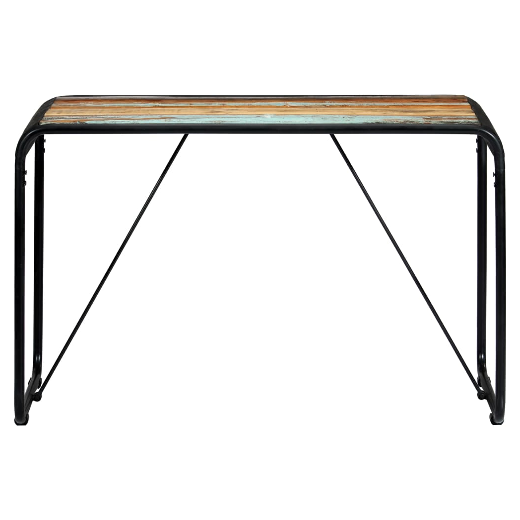 Dining Table 118x60x76 cm Solid Reclaimed Wood