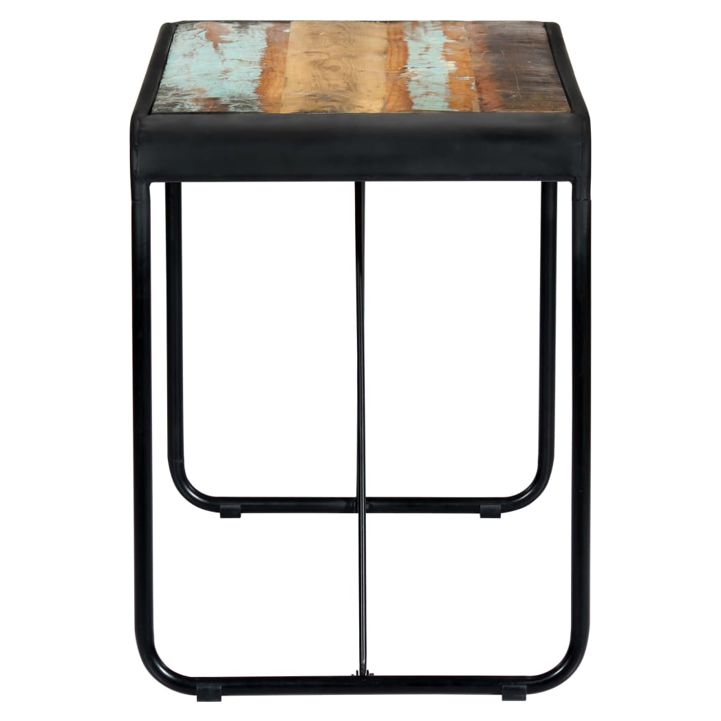 Dining Table 118x60x76 cm Solid Reclaimed Wood