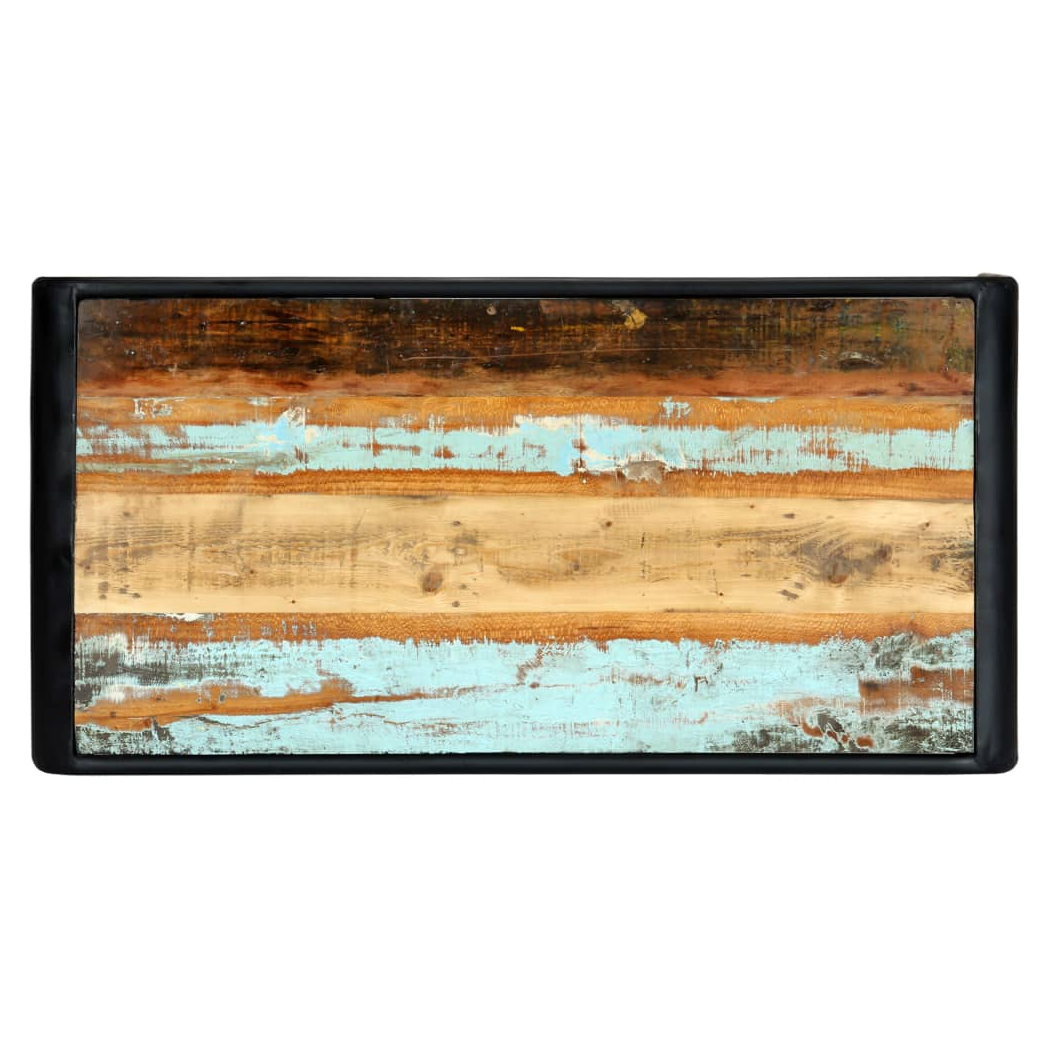 Dining Table 118x60x76 cm Solid Reclaimed Wood