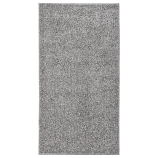 Rug Short Pile 80x150 cm Grey