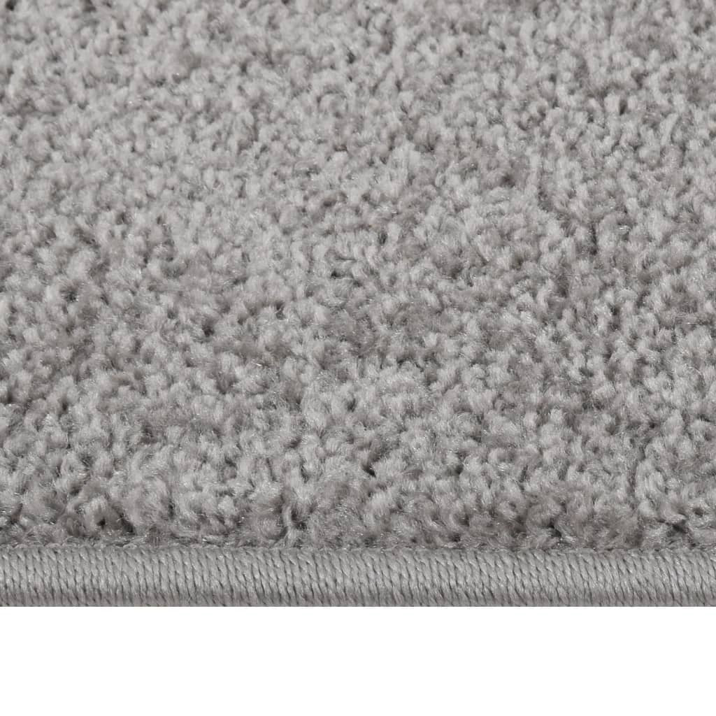 Rug Short Pile 80x150 cm Grey
