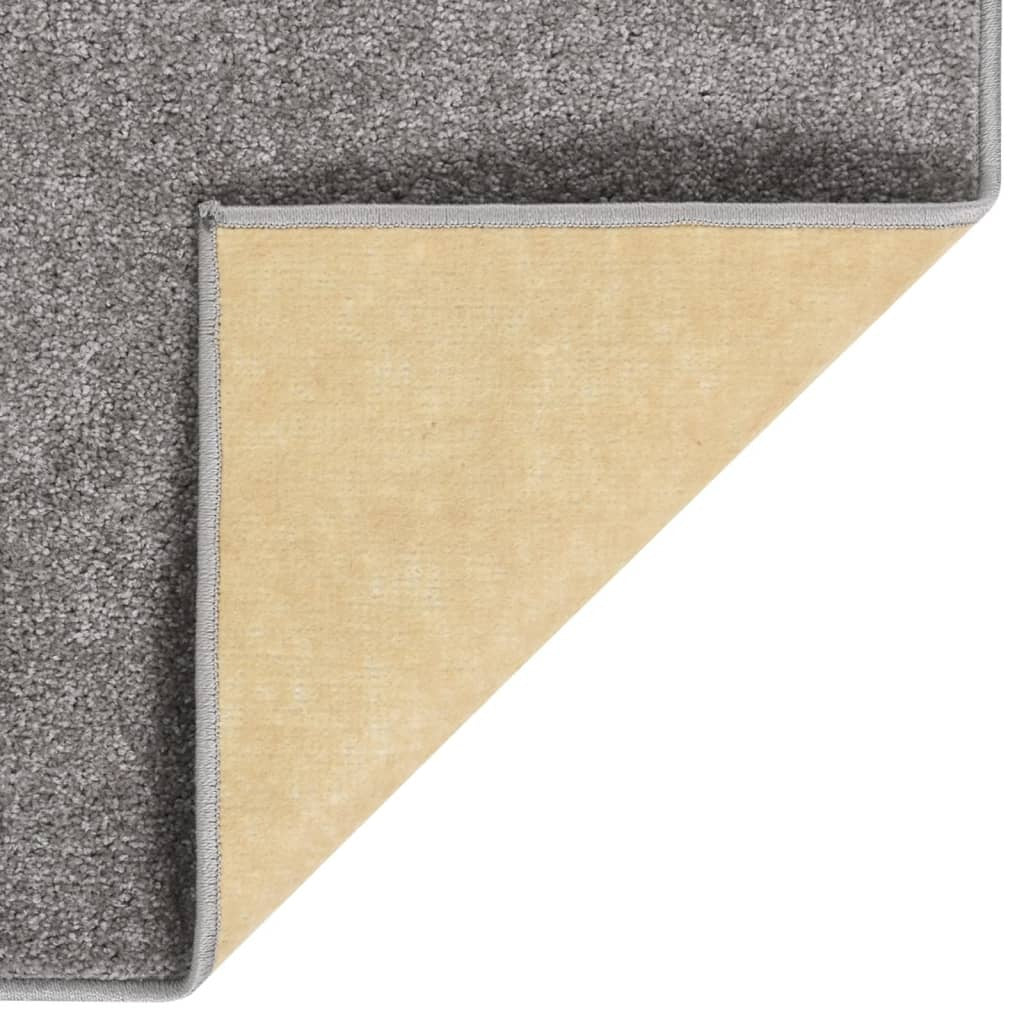 Rug Short Pile 80x150 cm Grey