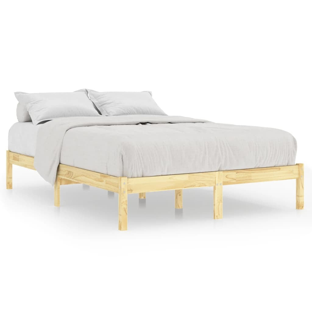 Bed Frame Solid Wood Pine 120x200 cm