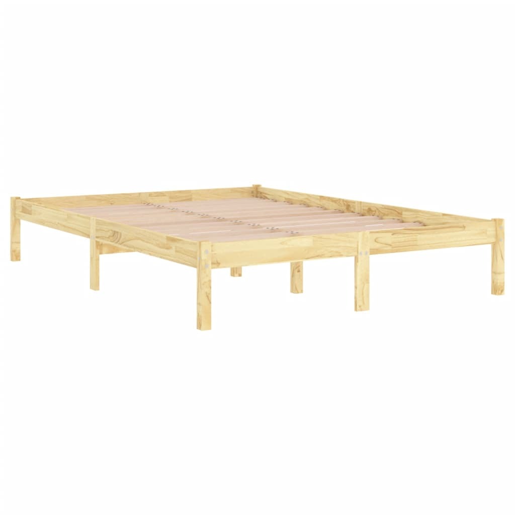 Bed Frame Solid Wood Pine 120x200 cm