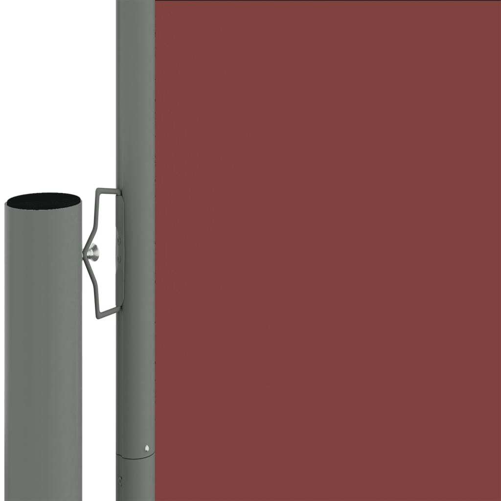 Retractable Side Awning Brown 220x600 cm