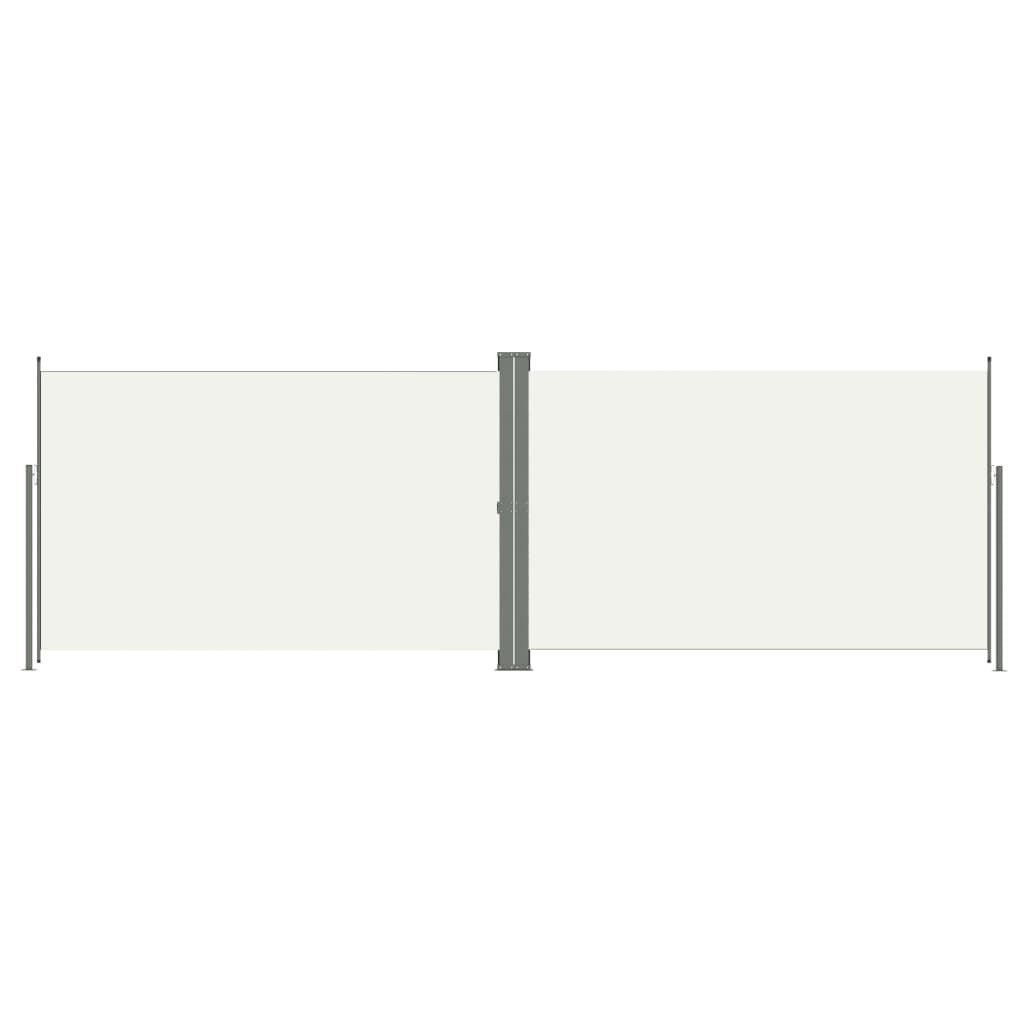 Retractable Side Awning Cream 200x600 cm