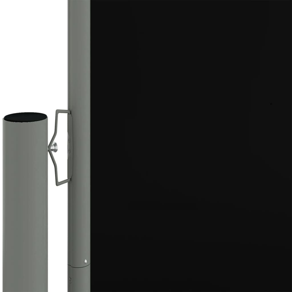 Retractable Side Awning Black 180x600 cm