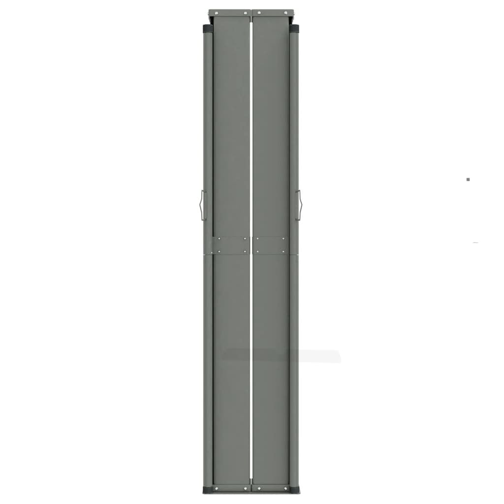 Retractable Side Awning Black 180x600 cm