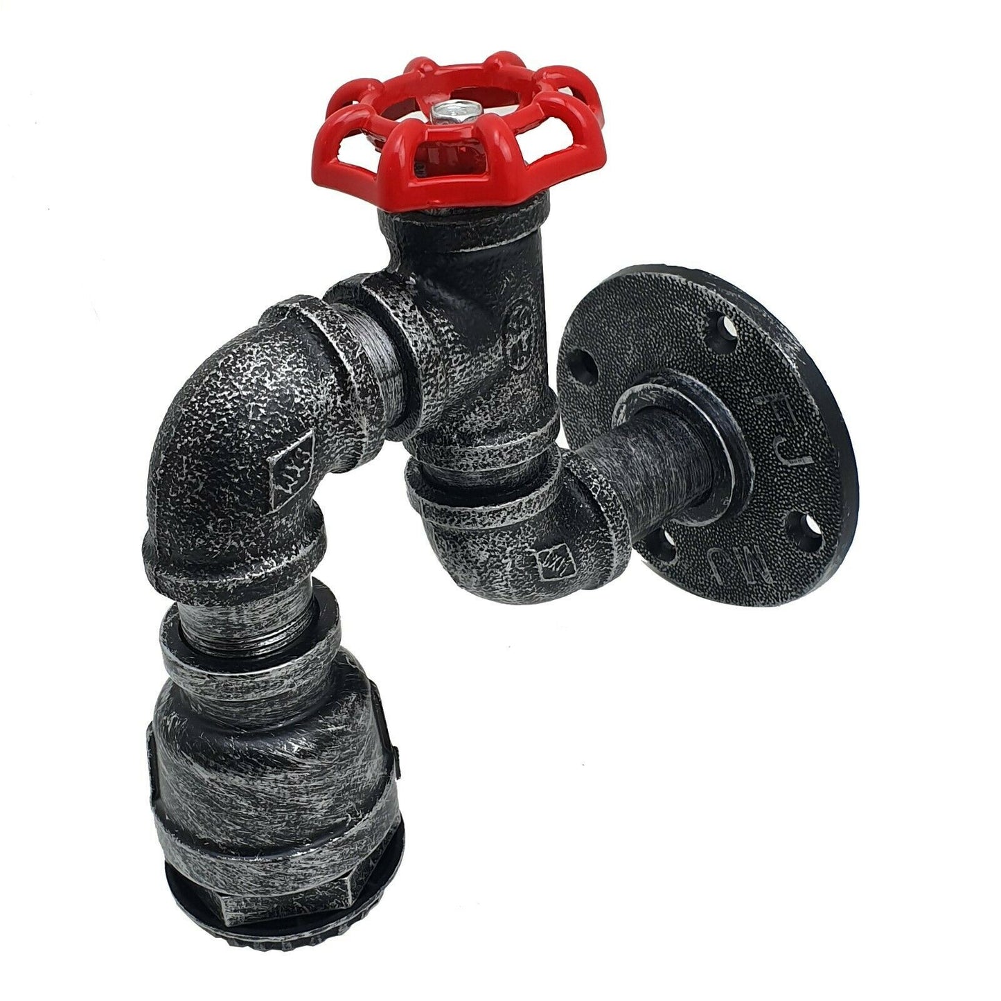 Vintage Industrial Water Pipe Lamp Retro Light Steampunk Wall Sconce