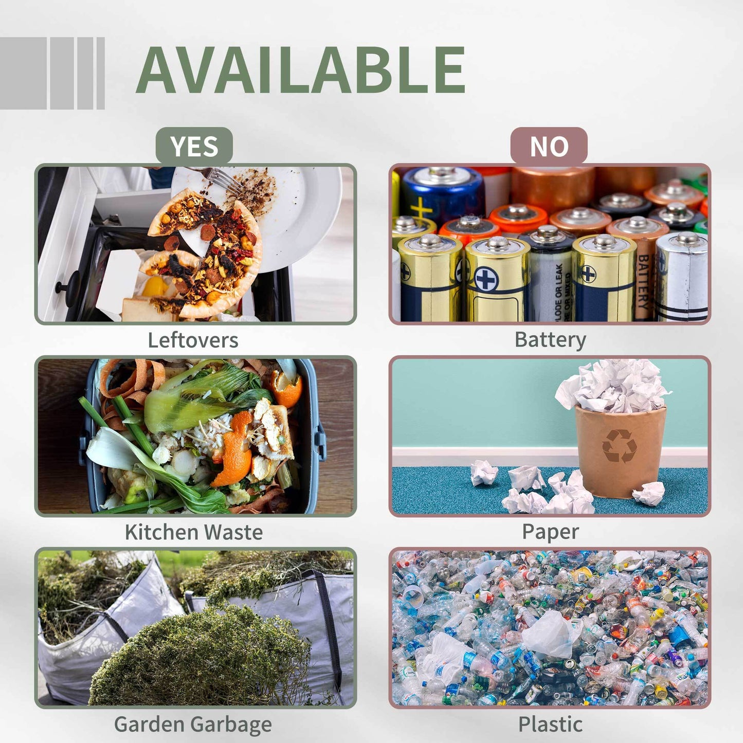 160L Outdoor Tumbling Compost Bin w/ Dual Chamber, Sliding Doors, Black