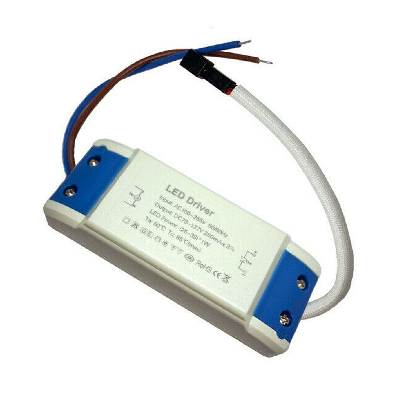 3W/5W/7W/9W/12W/18W/24W/36W Constant Current LED Power Supply Electronic Driver