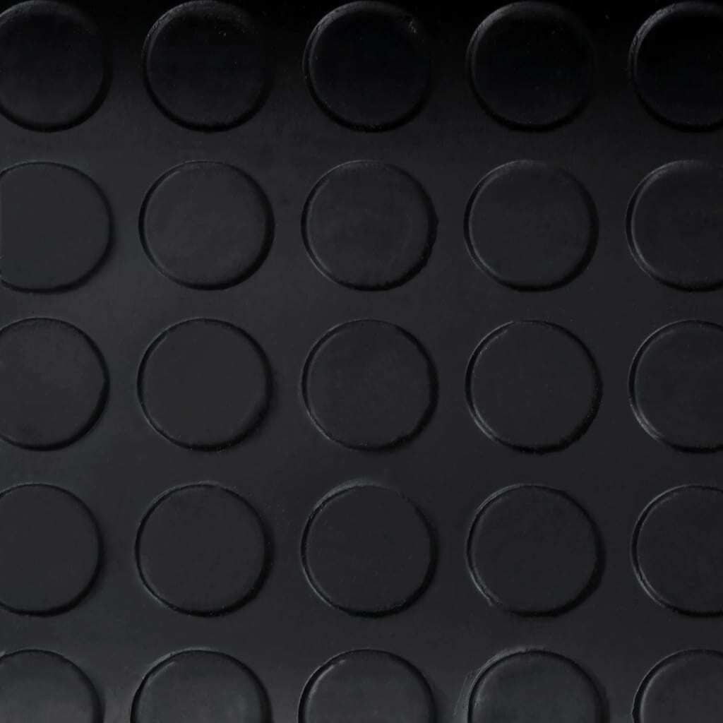Floor Mat Anti-Slip with Dots 5 x 1 m Rubber