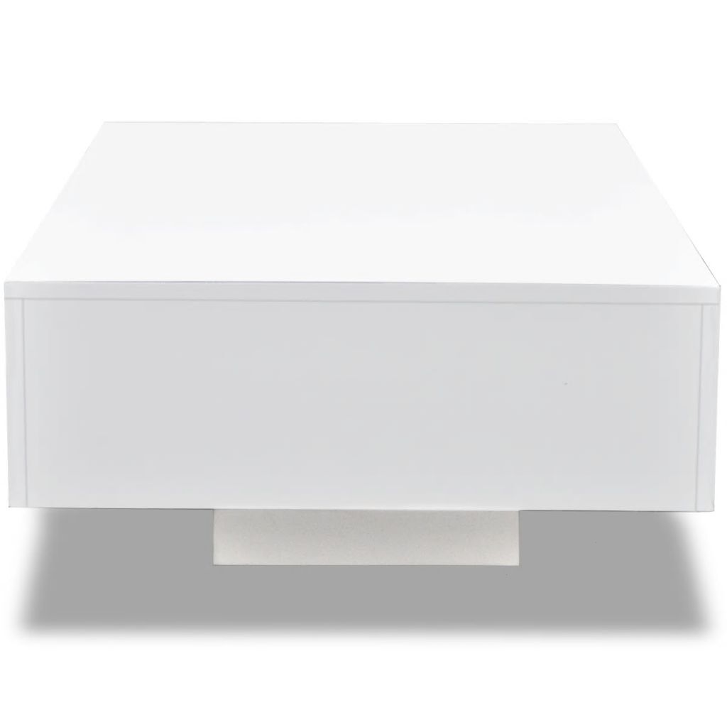 Coffee Table High Gloss White