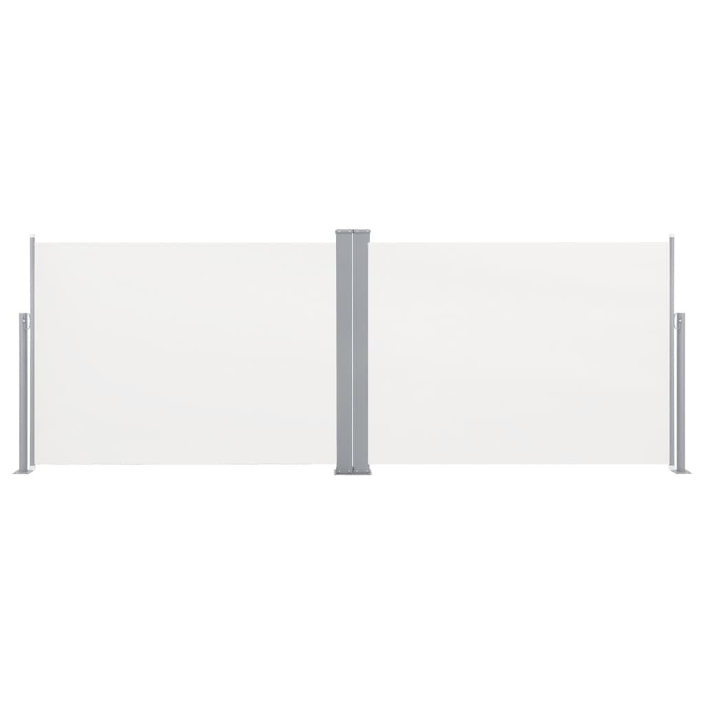 Retractable Side Awning Cream 120x1000 cm