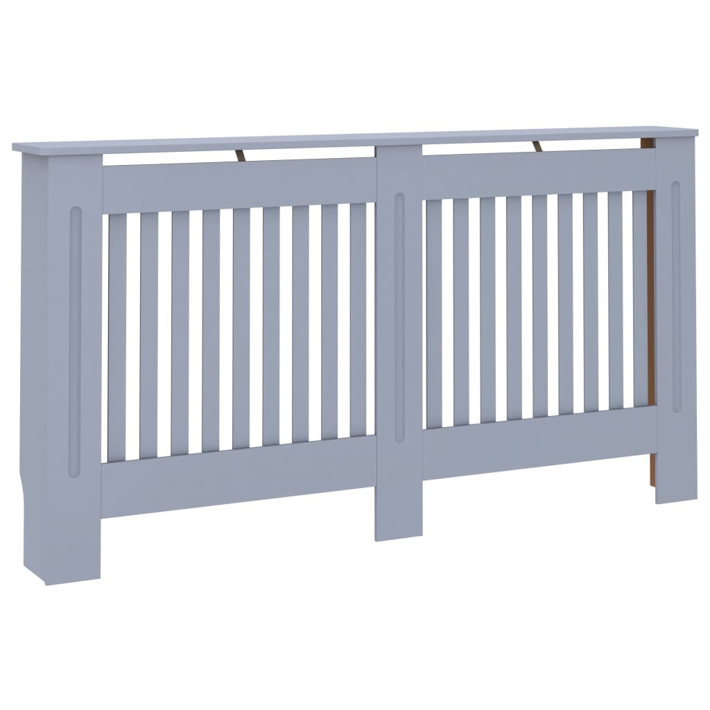 Radiator Cover Anthracite 152x19x81 cm MDF