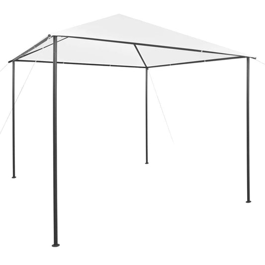 Gazebo 3x3x2.9 m White 180 g/m