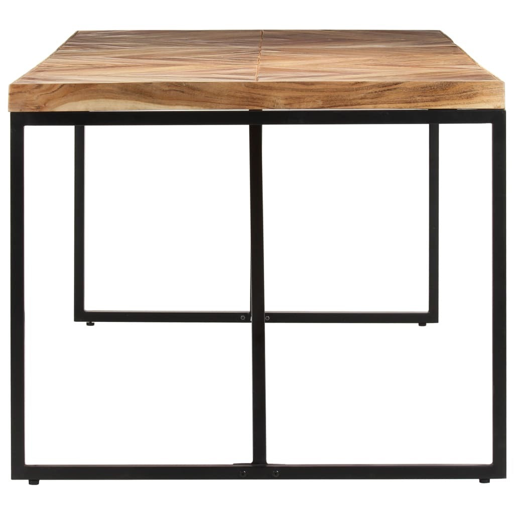 Dining Table 180x90x76 cm Solid Acacia and Mango Wood