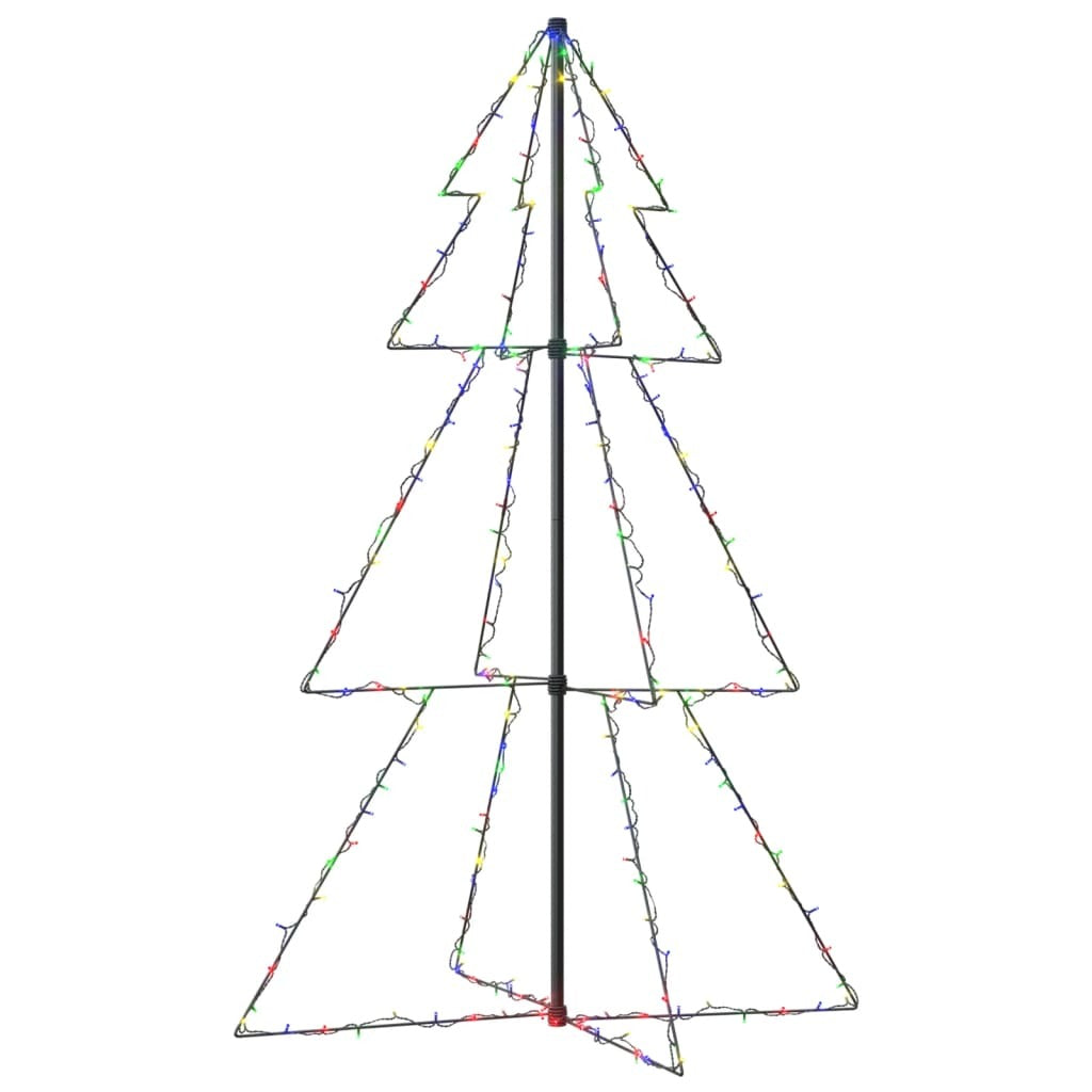 Christmas Cone Tree 200 LEDs Indoor and Outdoor 98x150 cm