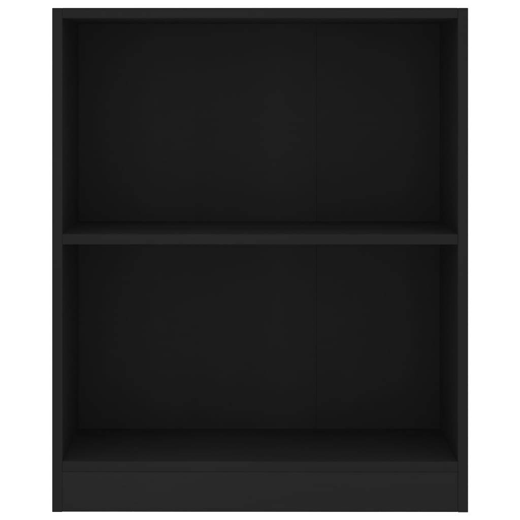 Bookshelf Black 60x24x74.5 cm Engineered Wood